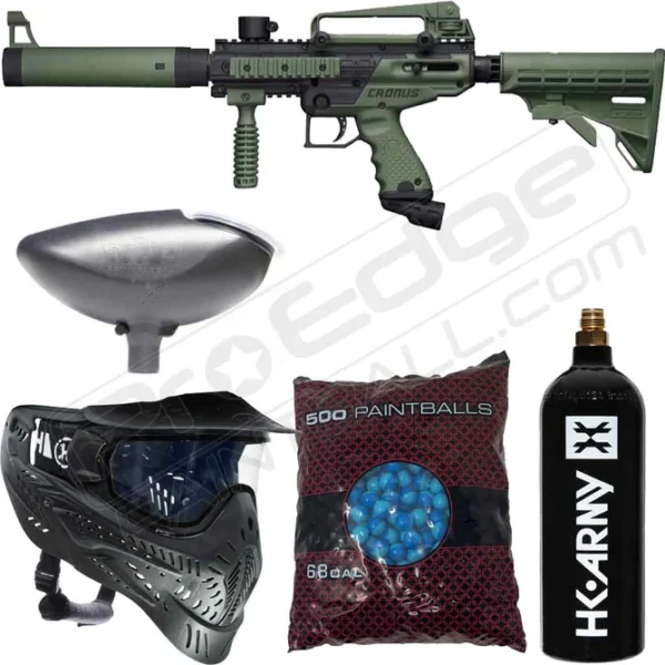 BUY TIPPMANN STORMER TACTICAL PAINTBALL GUN PACKAGE - BLACK WITH TIPPMAN CO2