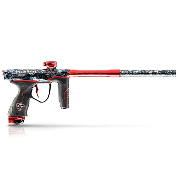 BUY DYE M3+ PAINTBALL GUN - IRONMEN CF RED ONLINE