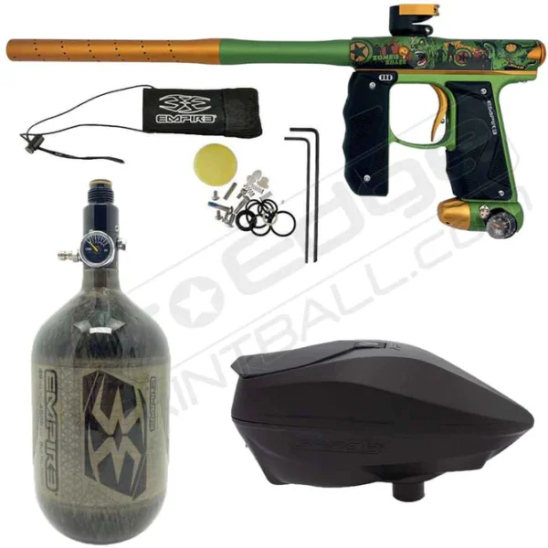 BUY EMPIRE MINI GS PAINTBALL MARKER - SPEEDBALL PACKAGE WITH EMPIRE 68/4500 HPA TANK