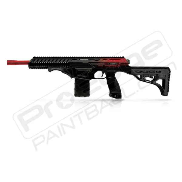 BUY DYE DAM ASSAULT MATRIX PAINTBALL GUN - BLACK/RED CHERRY FADE ONLINE